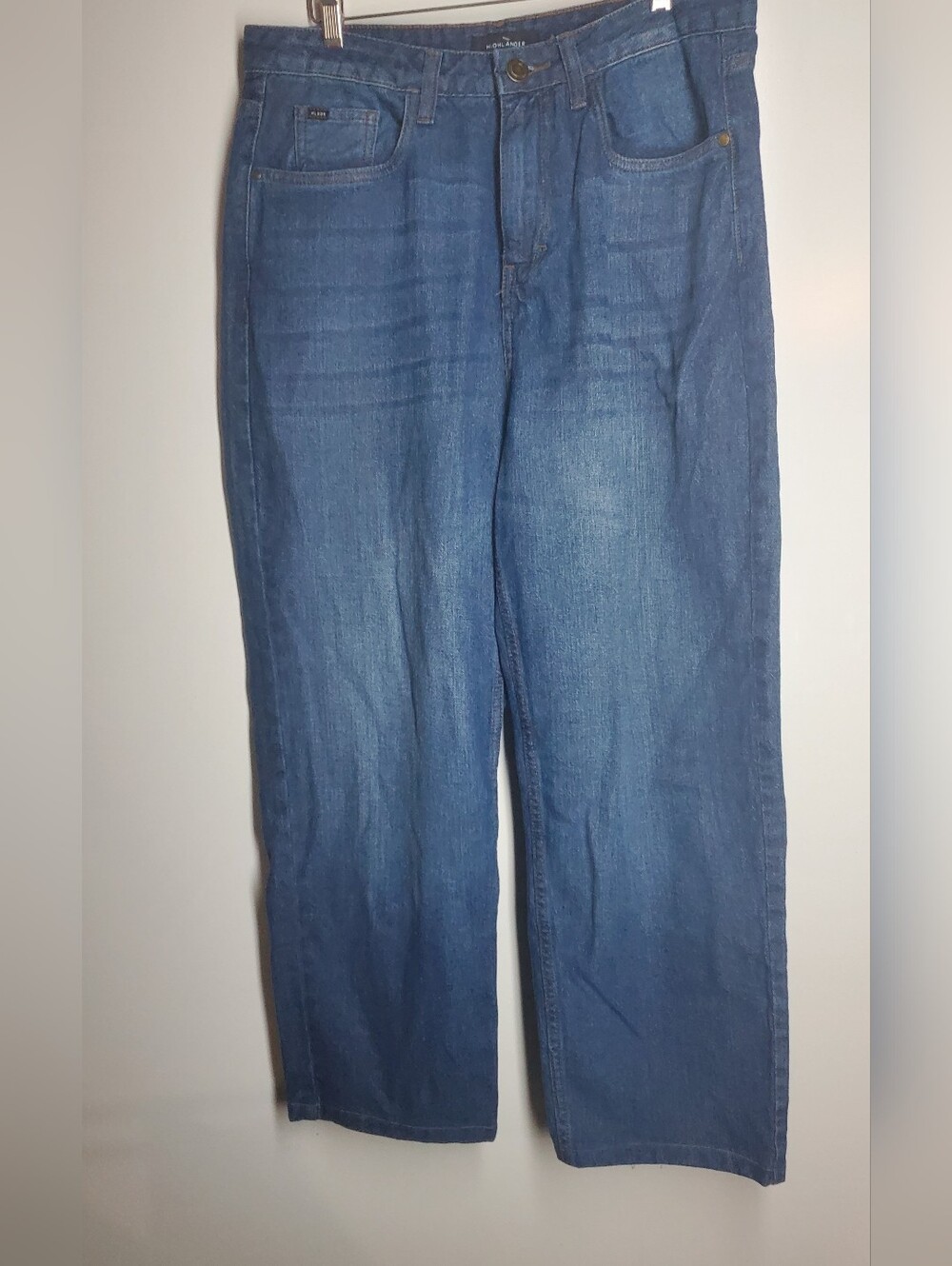 Classic Straight-Leg Men’s Jeans - Blue